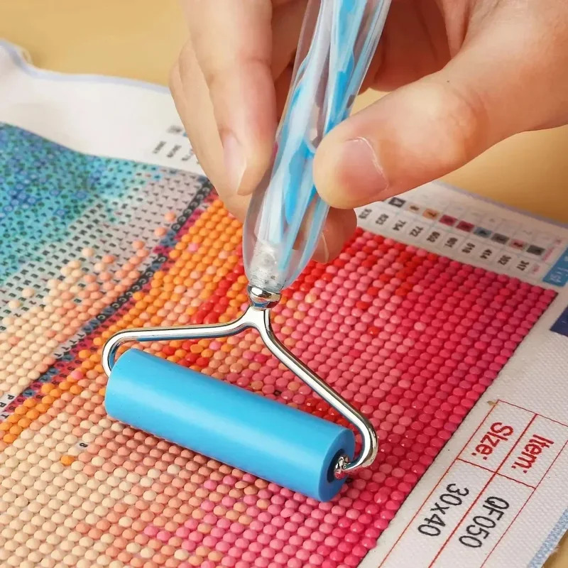 Embroidery Class - New diamond painting tool, drum roller,