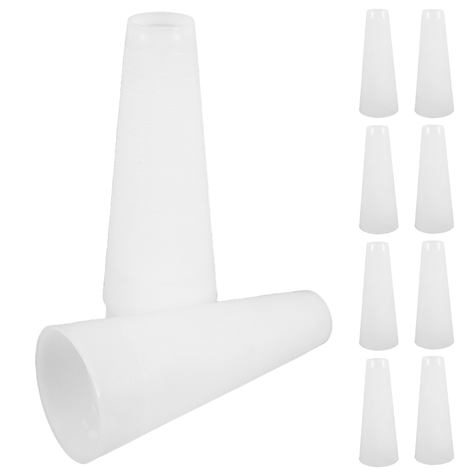 Embroidery Yarn - 10Pcs Plastic Yarn Cones Tapered Thread