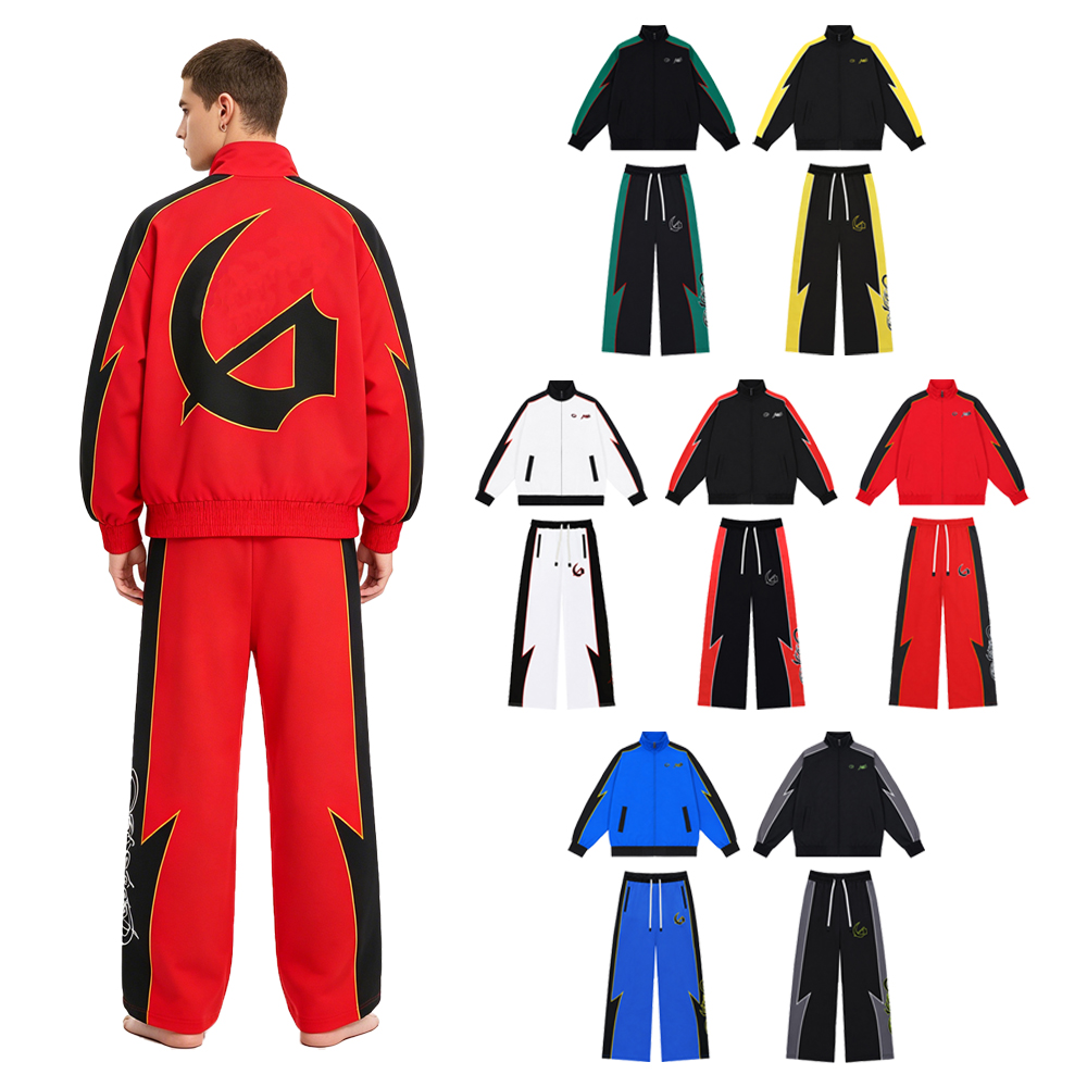 Embroidery Class - Y2k Streetwear Men's Sets Two Piece