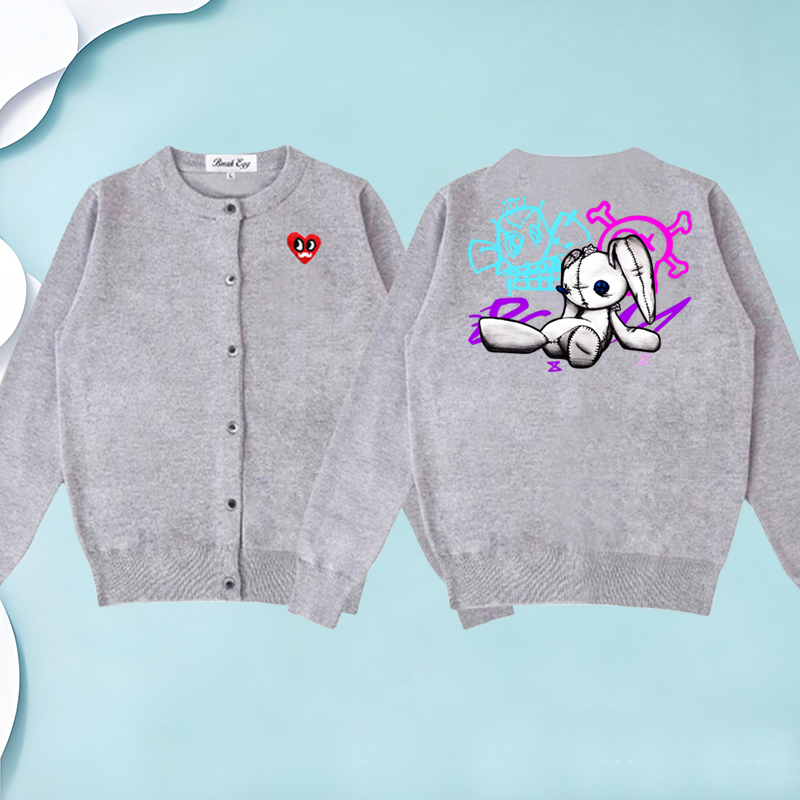 Embroidery Rabbit - Arcane Jinx Monkey Doll Rabbit Printing
