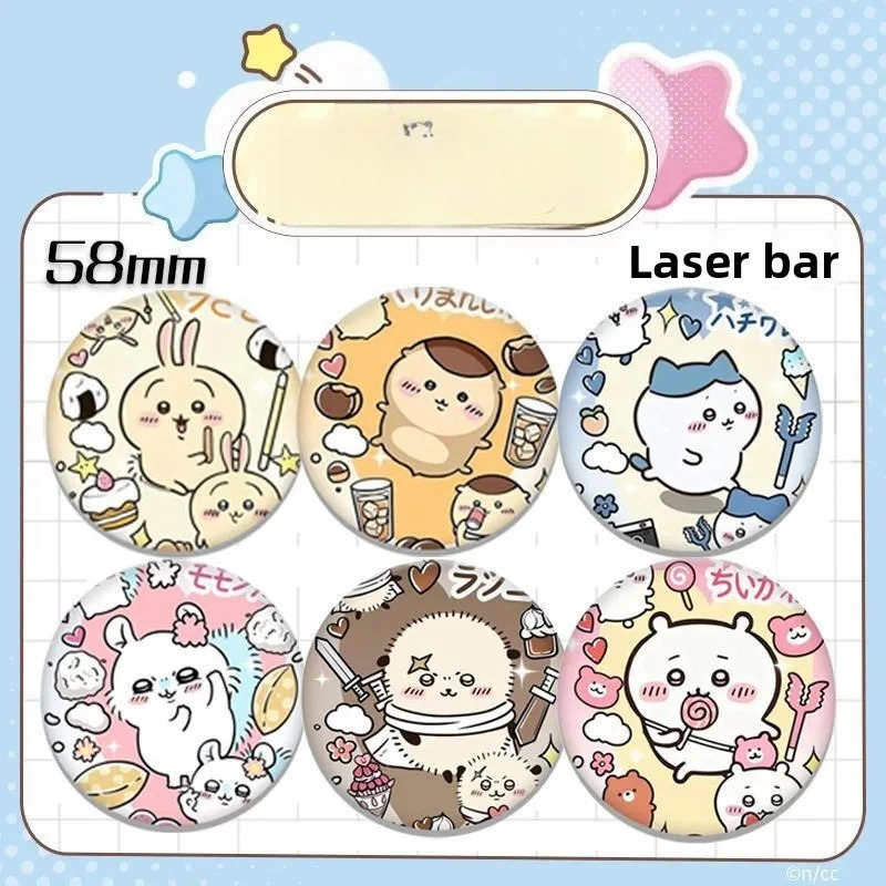Embroidery Reddit - JIYI Laser Badge 58mm Tinplate Button