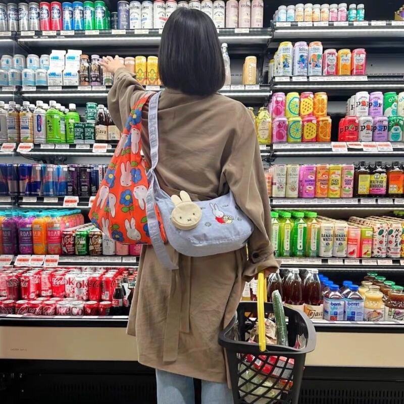 Embroidery Rabbit - Miffy Rabbit Crossbody Bag Cartoon Kawaii