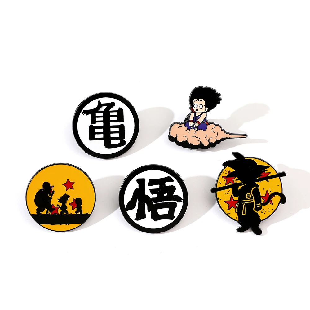 Embroidery Reddit - 6 Pcs Hot Blooded Anime Brooch
