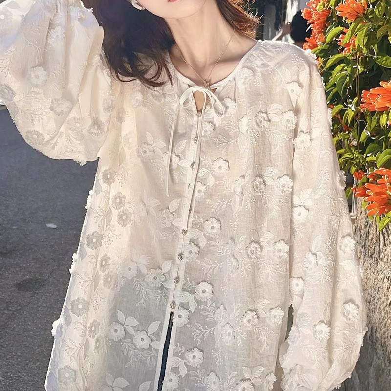 Women 3D Floral Embroidery Tie – Embroidery A recenzja i cena