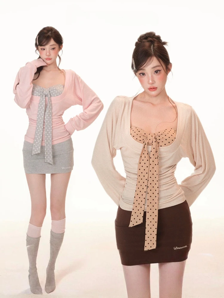 Y2K Two Piece Set: Sexy Pleate – Embroidery A recenzja i cena