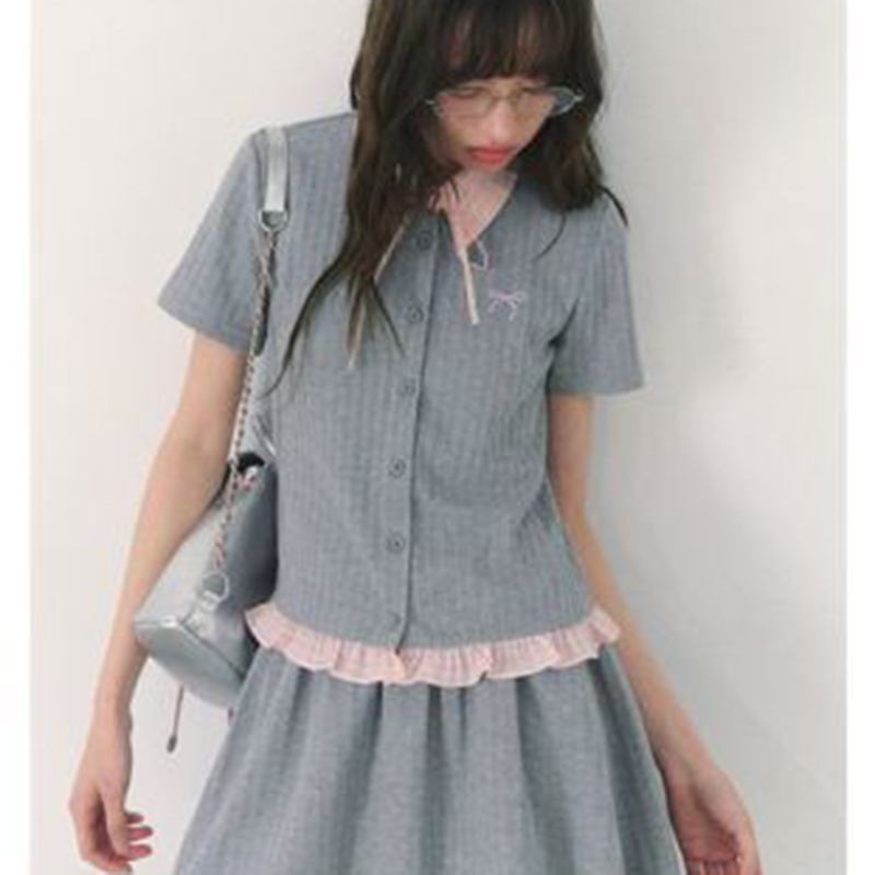 Summer Knitted Preppy Style Tw – Embroidery Class recenzja i cena