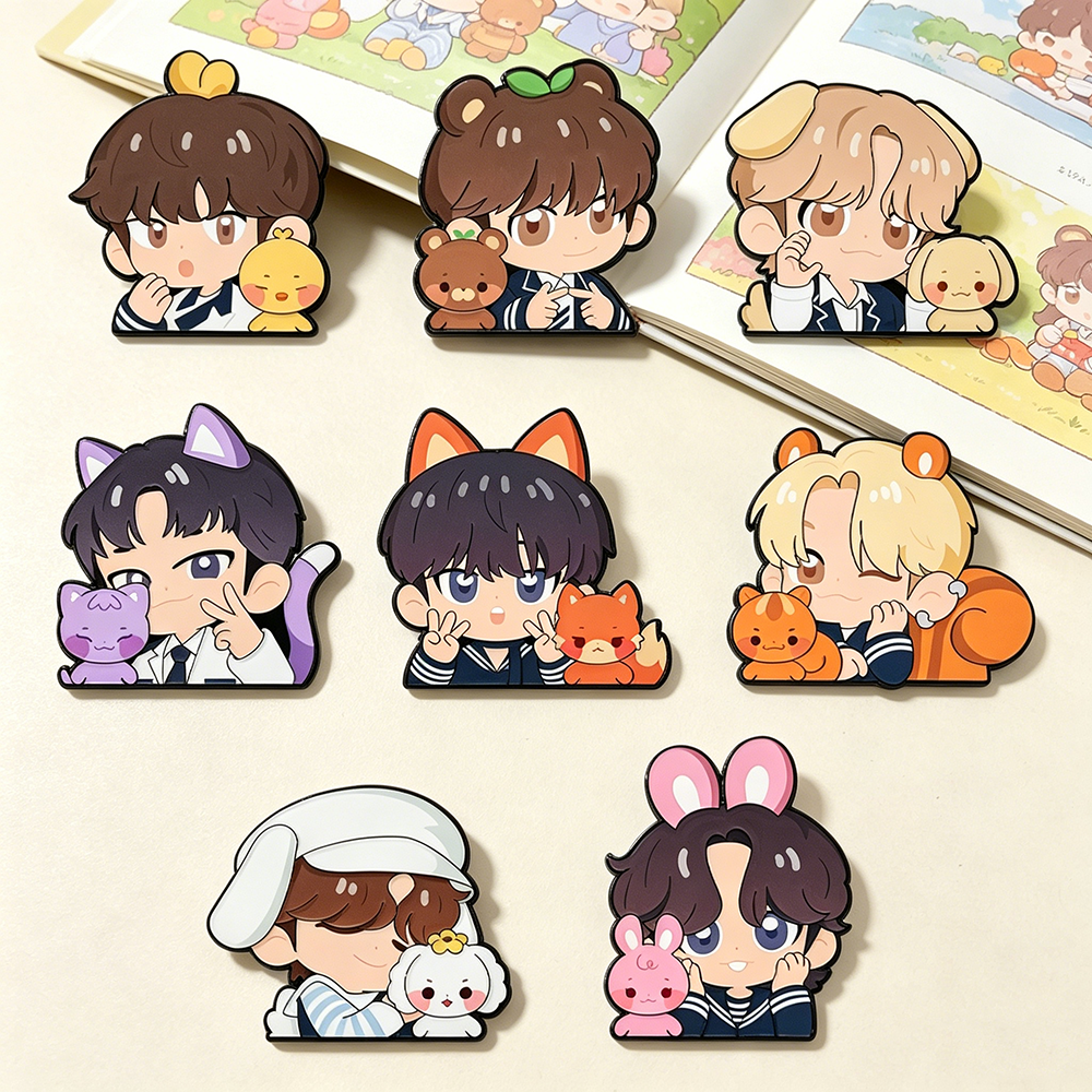 8pcs Kawaii Enamel Pin Set Car – Embroidery Reddit recenzja i cena