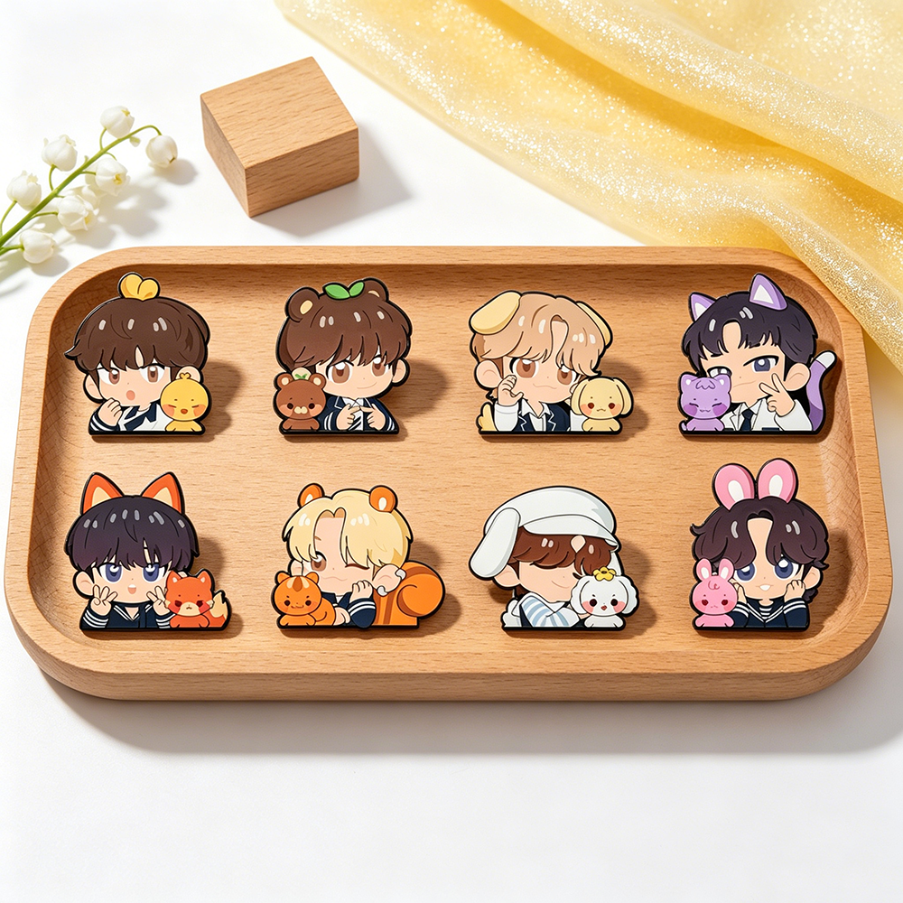 8pcs Kawaii Enamel Pin Set Car – Embroidery Reddit recenzja i cena