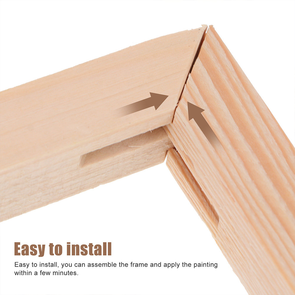 2Sets Premium Solid Wood Canva – Frame Display Wood recenzja i cena