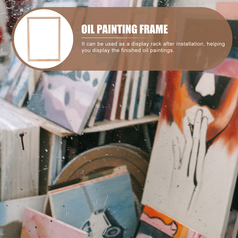 2Sets Premium Solid Wood Canva – Frame Display Wood recenzja i cena