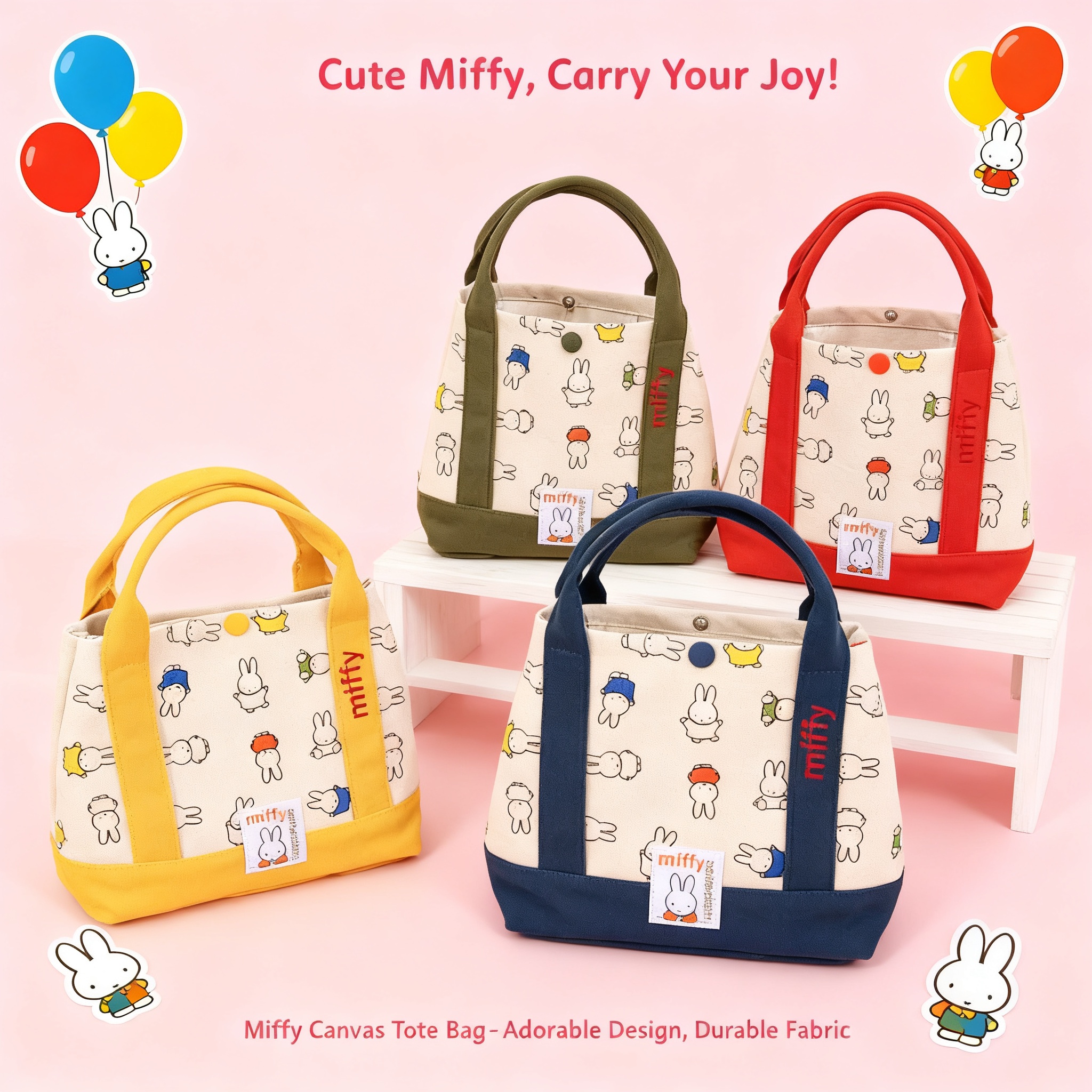 Miffy Kawaii Cartoon Rabbit Ca – Embroidery Rabbit recenzja i cena