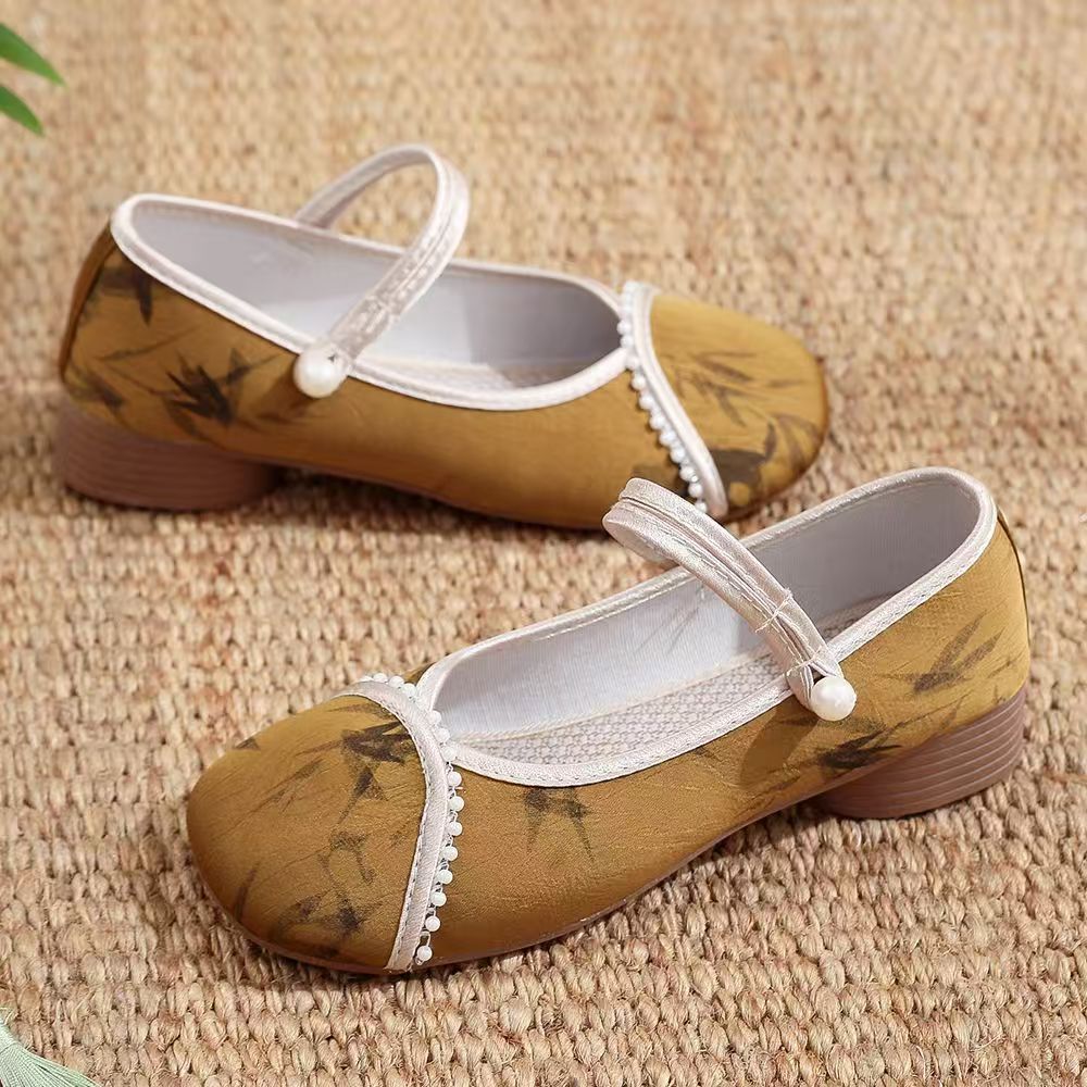 Chinese Style Women Low Heel C – Embroidery Skirt recenzja i cena