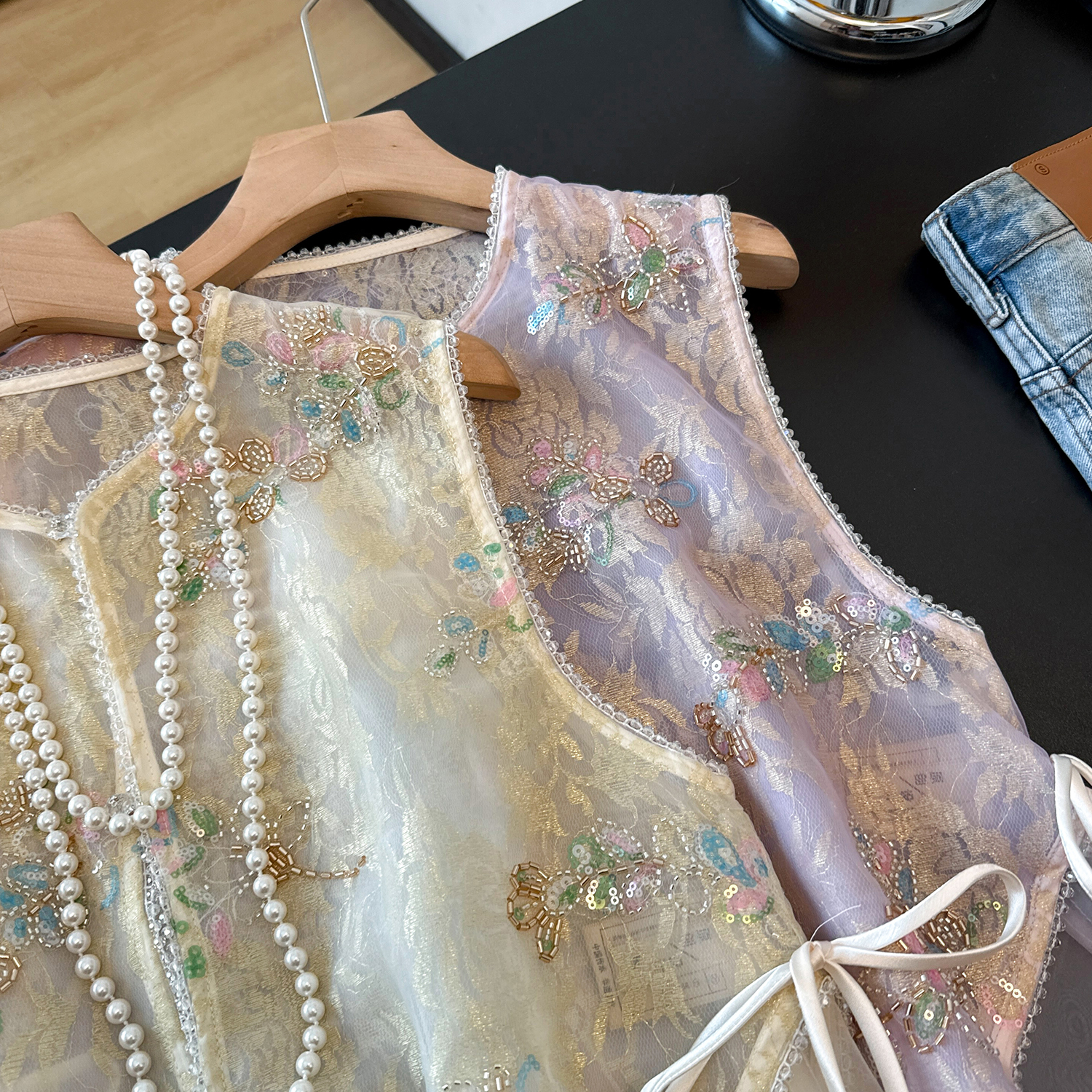 New Chinese Style Heavy Embroi – Embroidery Vest recenzja i cena