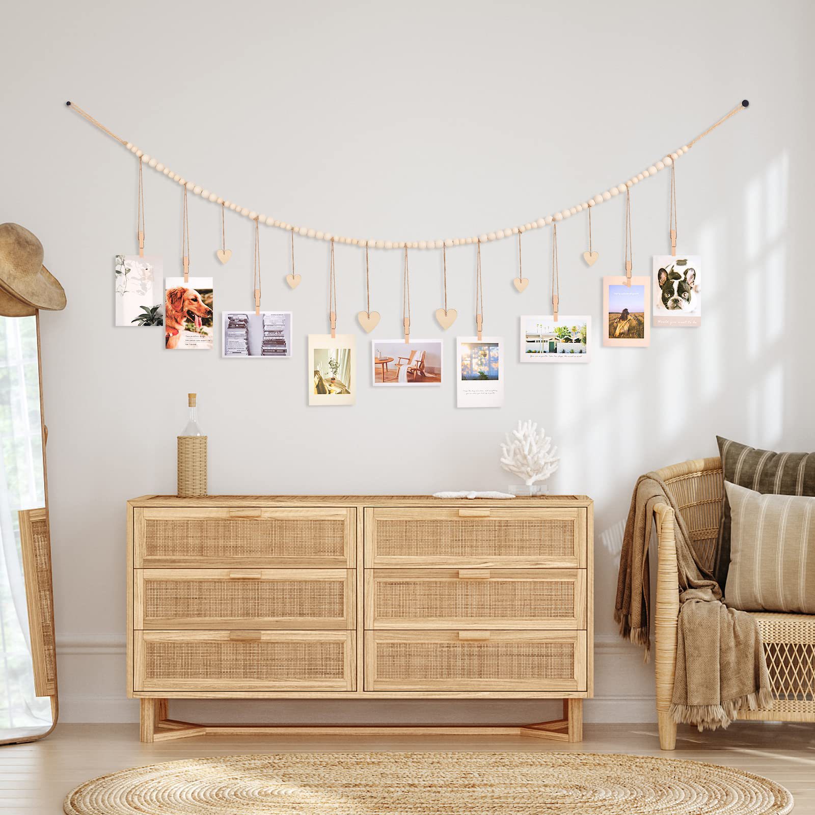 Hanging Photo Display Wall Dec – Frame Display Wood recenzja i cena