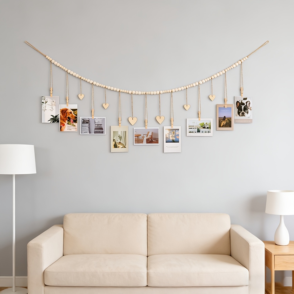Hanging Photo Display Wall Dec – Frame Display Wood recenzja i cena