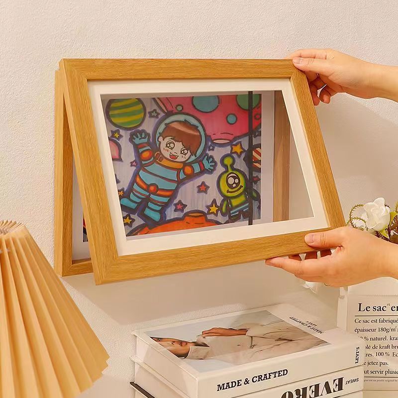 Storage display picture frame  – Frame Display Wood recenzja i cena