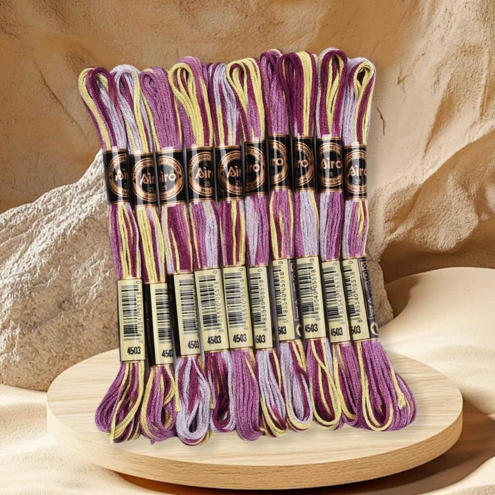 6 Strands Purple Variegated Em – Embroidery Floss recenzja i cena