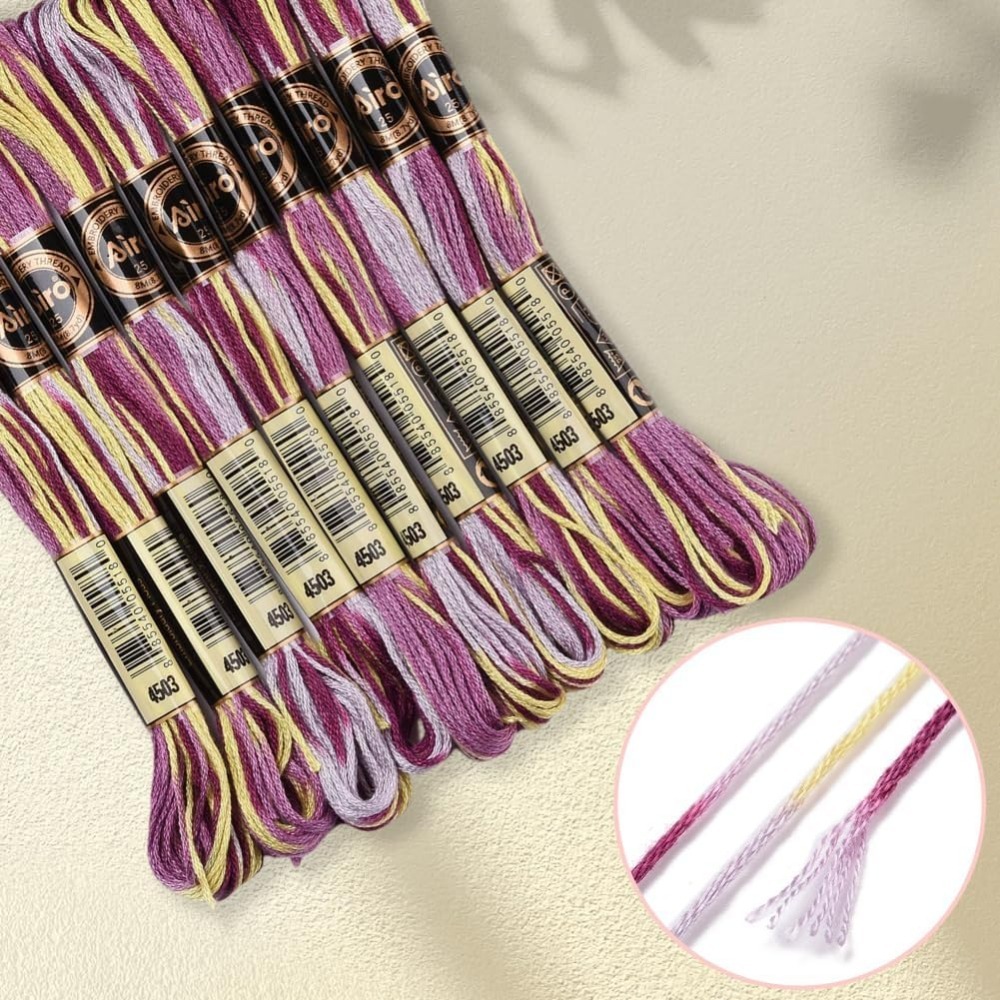 6 Strands Purple Variegated Em – Embroidery Floss recenzja i cena