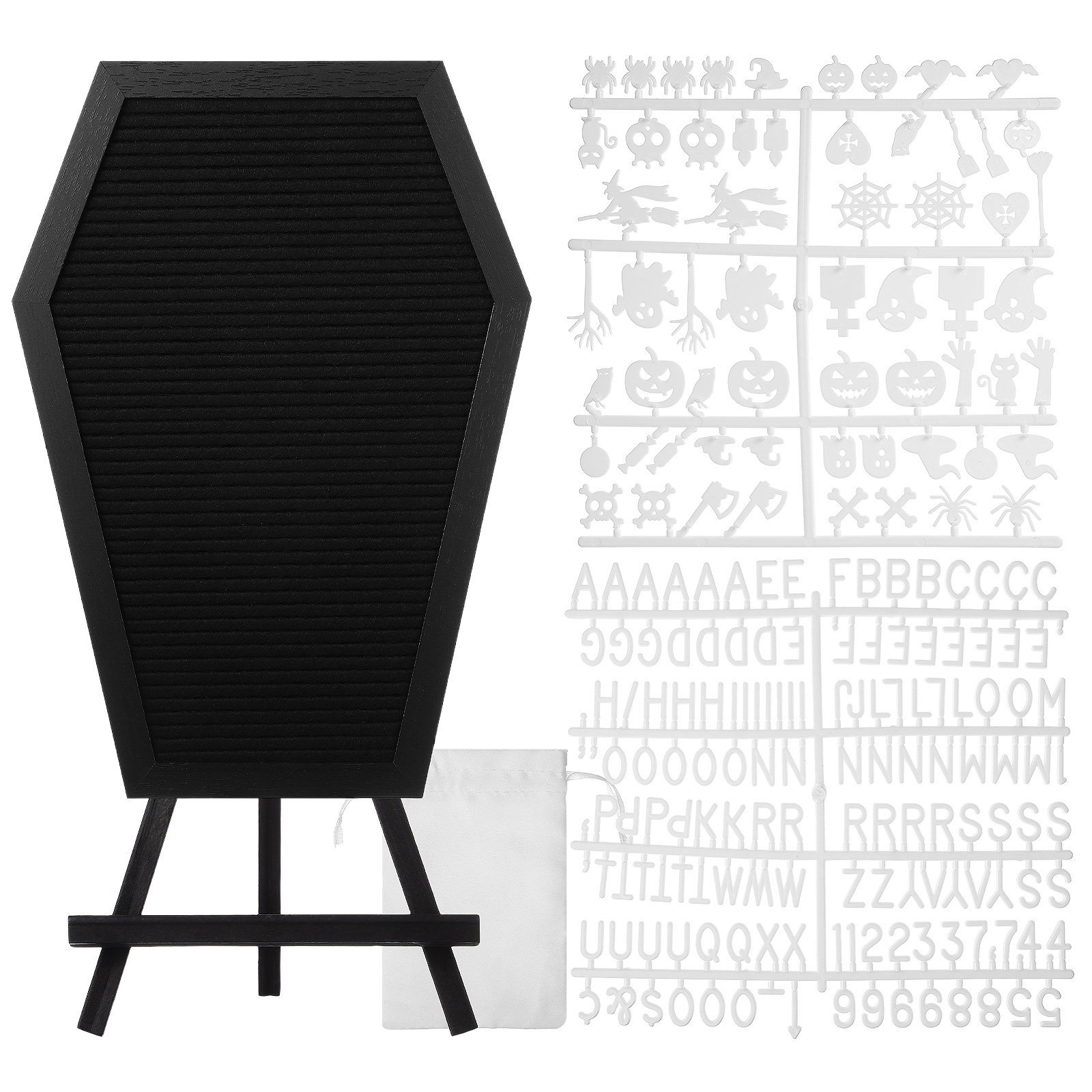 1Set Coffin Decor Halloween Le – Frame Display Wood recenzja i cena