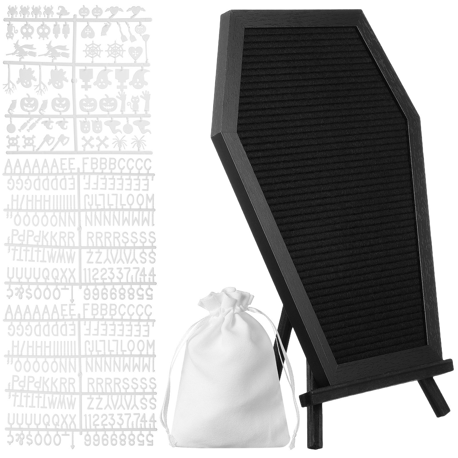 1Set Coffin Decor Halloween Le – Frame Display Wood recenzja i cena