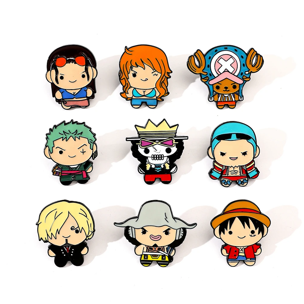 9 Pcs Creative Cartoon Brooch  – Embroidery Reddit recenzja i cena