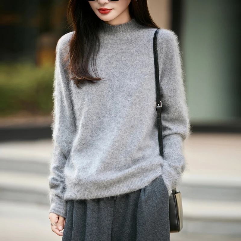 100% Wool Women's Fluffy High  – Embroidery A recenzja i cena