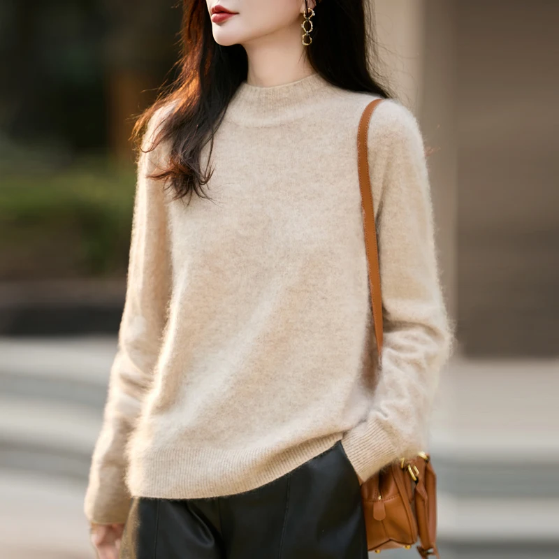 100% Wool Women's Fluffy High  – Embroidery A recenzja i cena