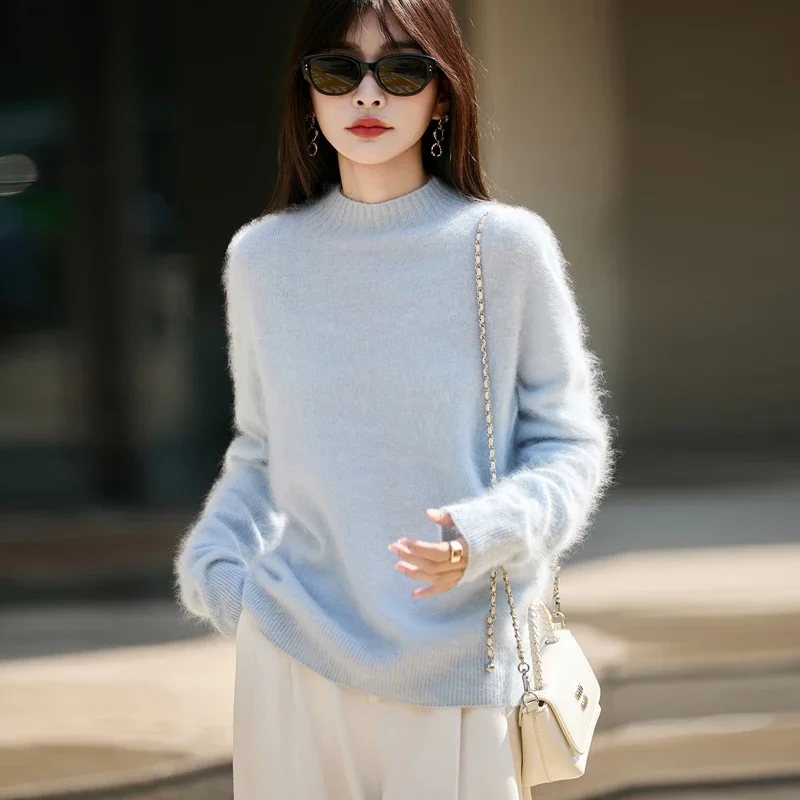 100% Wool Women's Fluffy High  – Embroidery A recenzja i cena