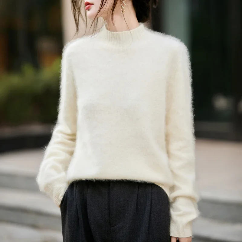 100% Wool Women's Fluffy High  – Embroidery A recenzja i cena