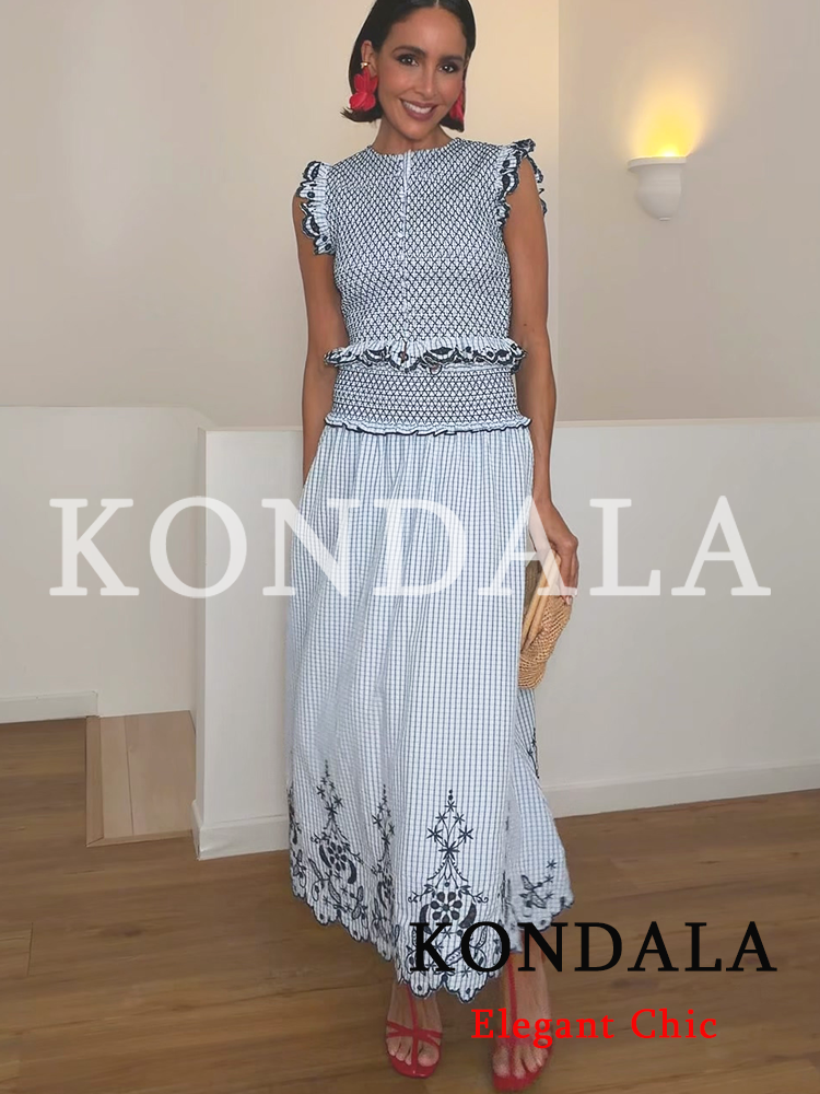 KONDALA Women Trendy Elegant E – Embroidery Vest recenzja i cena