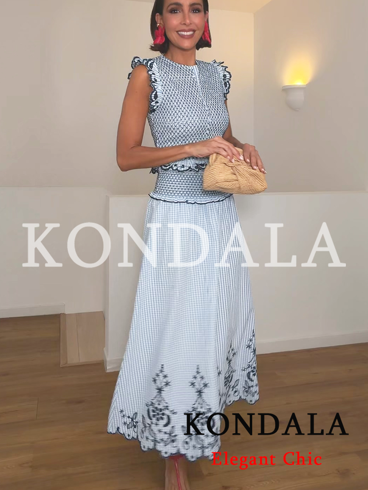 KONDALA Women Trendy Elegant E – Embroidery Vest recenzja i cena