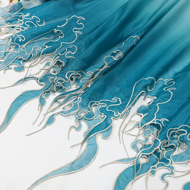 Chinese Style Embroidery Lotus – Embroidery Skirt recenzja i cena