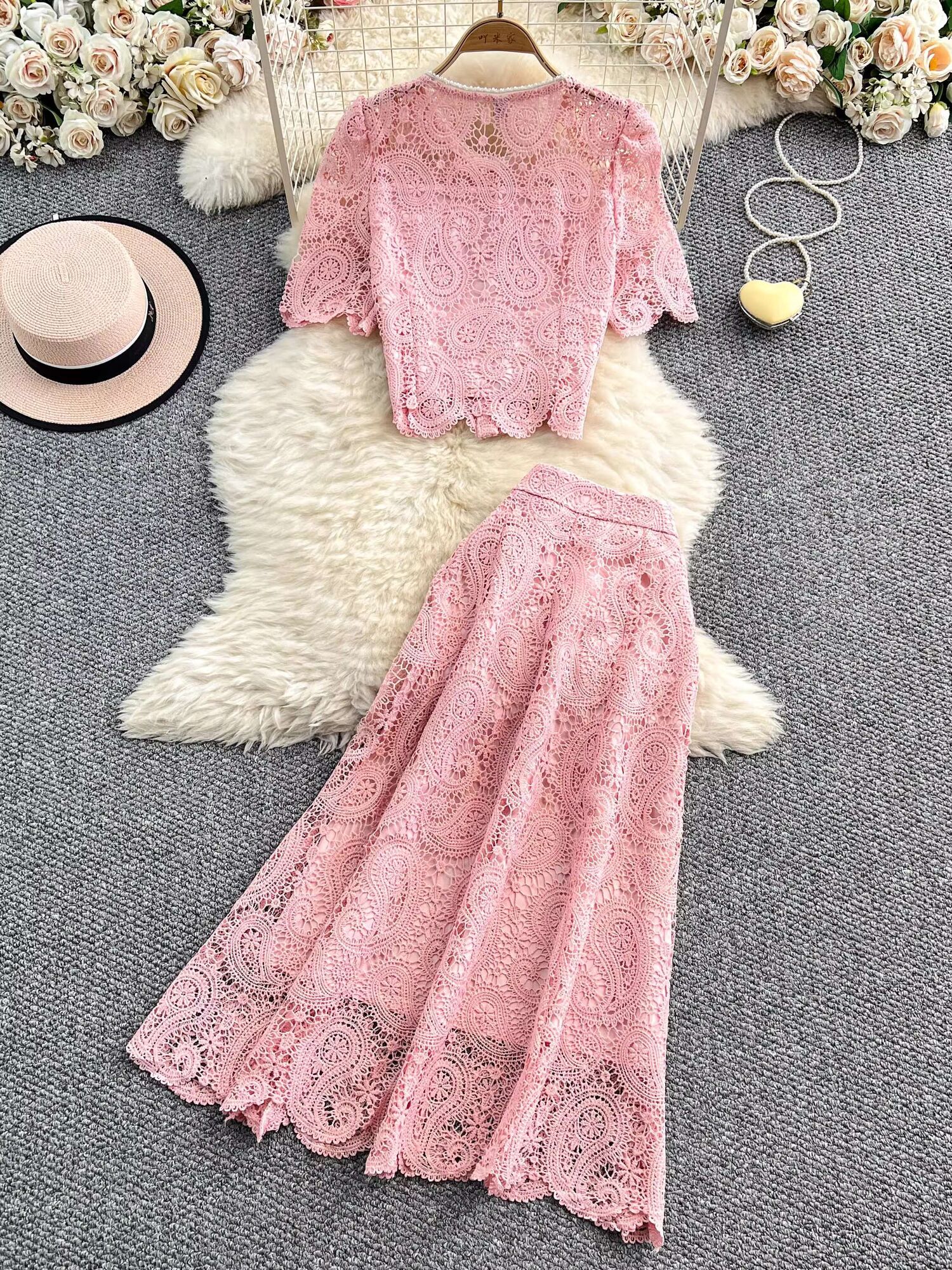Elegant Pearl Long Dress Suits – Embroidery Class recenzja i cena