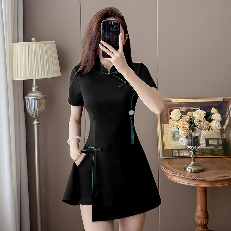 2026 New Chinese Style Black T – Embroidery Class recenzja i cena