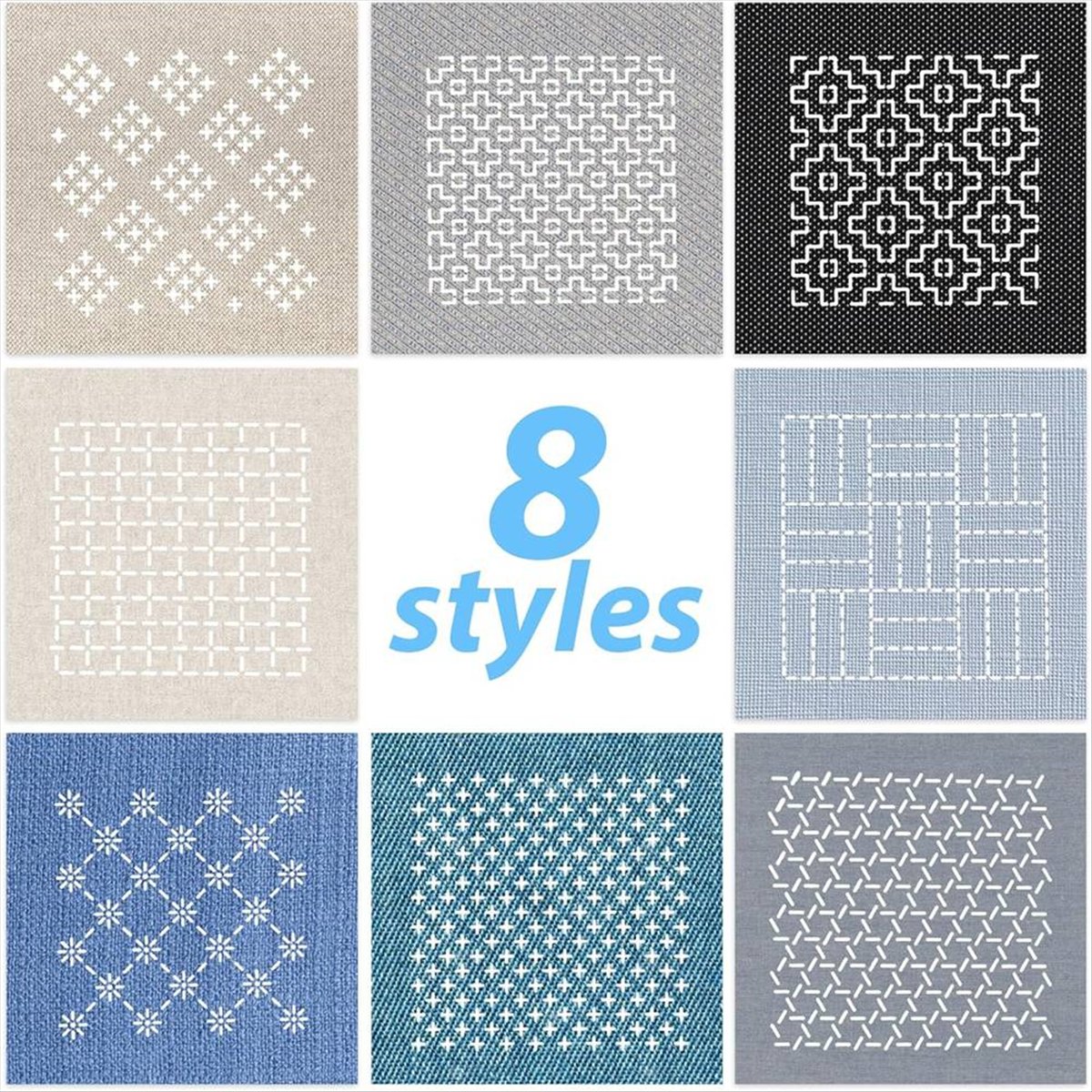 BHBL 24Pcs Plastic -Stencil Ki – Embroidery X Pattern recenzja i cena