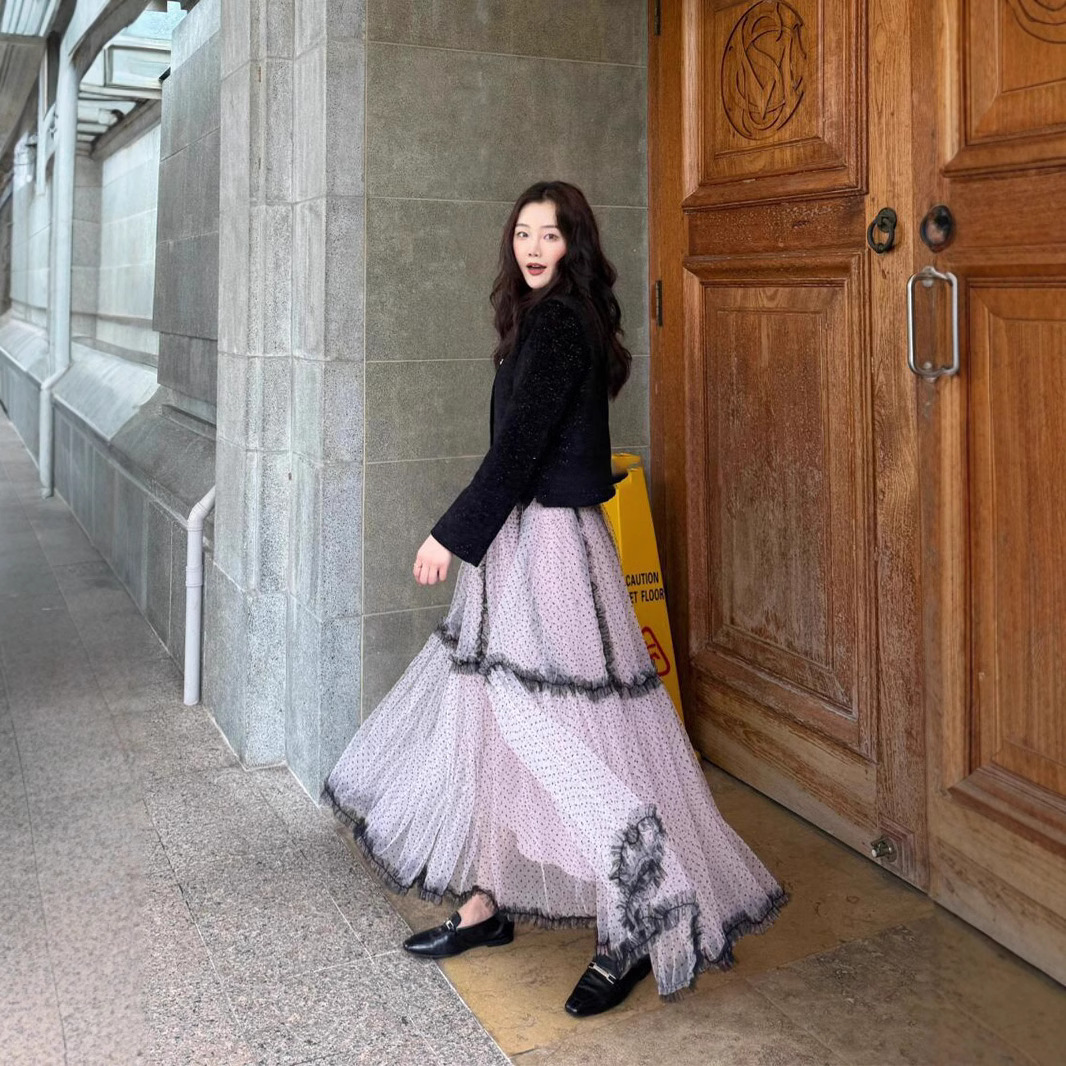 Heavy Embroidery A-Line Skirt  – Embroidery Skirt recenzja i cena