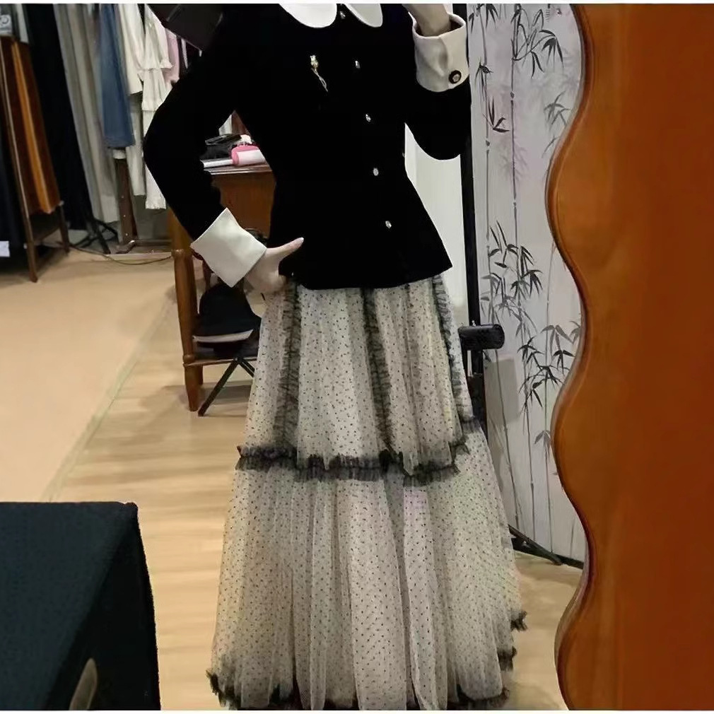 Heavy Embroidery A-Line Skirt  – Embroidery Skirt recenzja i cena