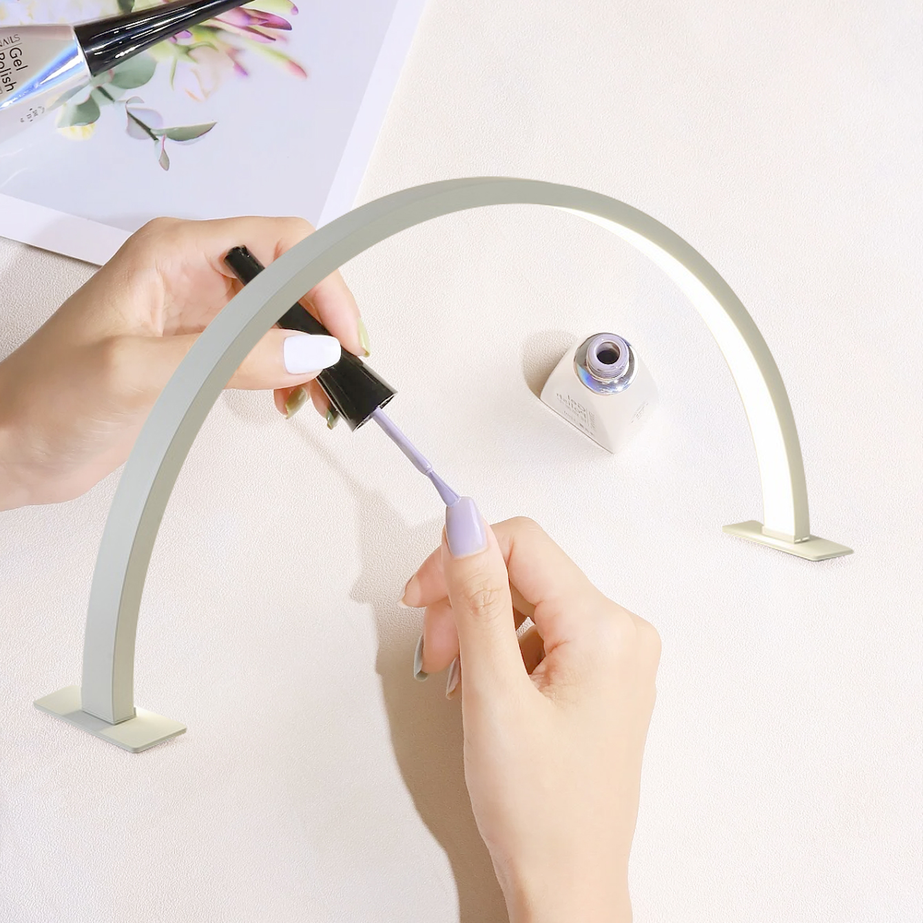 Nail lamp LED office embroider – Embroidery Class recenzja i cena