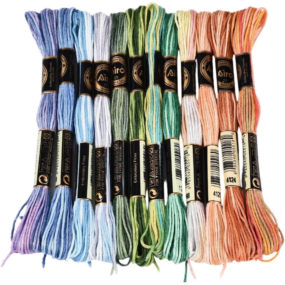 12 Skeins 105 Yards Cross Stit – Embroidery Floss recenzja i cena