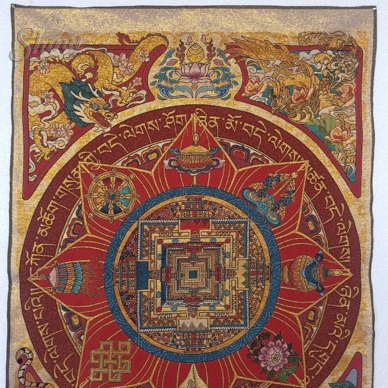 35.4″ Eight Treasures Mandala  – Embroidery Floss recenzja i cena