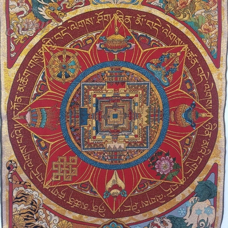 35.4″ Eight Treasures Mandala  – Embroidery Floss recenzja i cena
