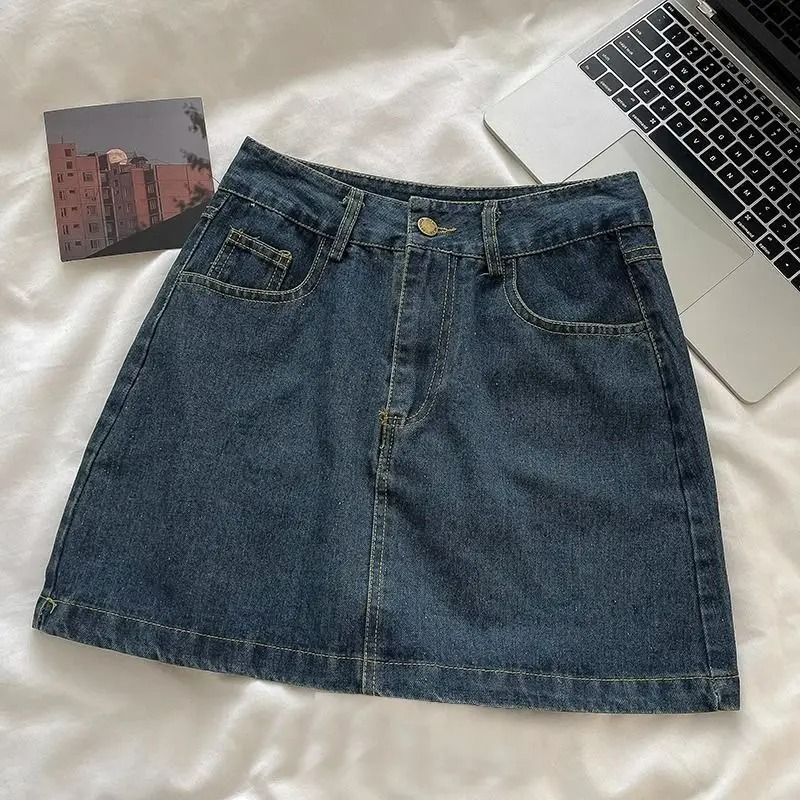 Y2K Denim Skirt Set: Vintage J – Embroidery A recenzja i cena