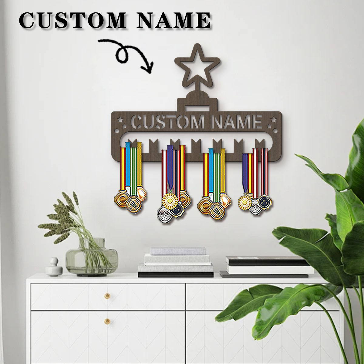 1pc Custom Modern Style Cartoo – Frame Display Wood recenzja i cena
