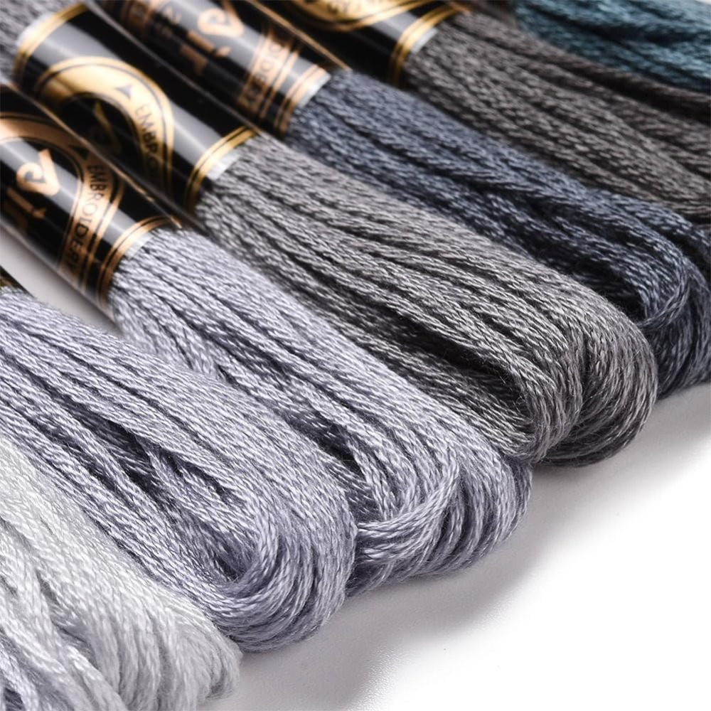 8 Skeins 70 Yards Grey Friends – Embroidery Floss recenzja i cena