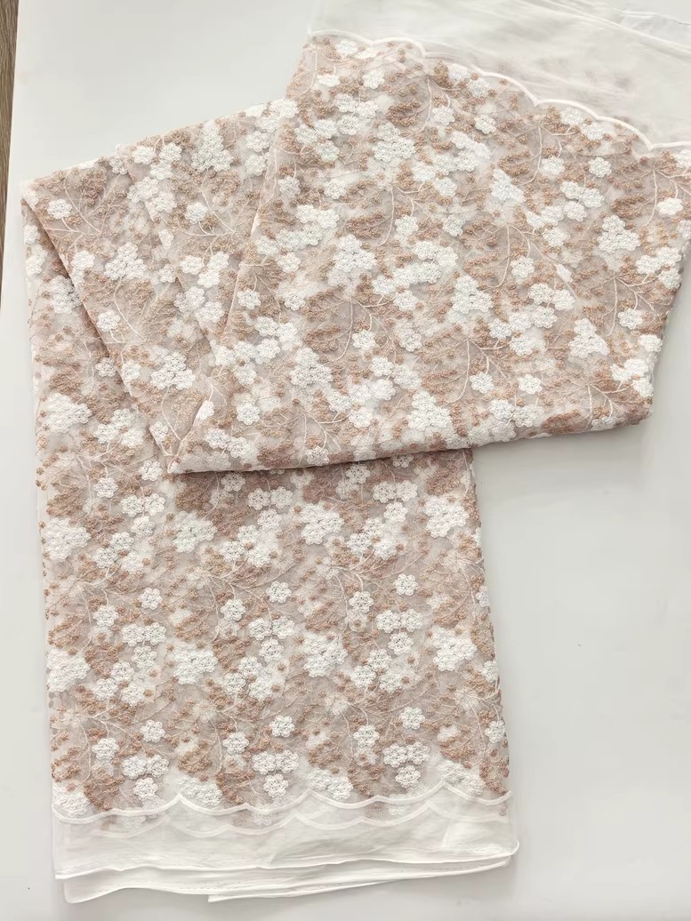 1yard 3D flower embroidery tel – Embroidery Skirt recenzja i cena