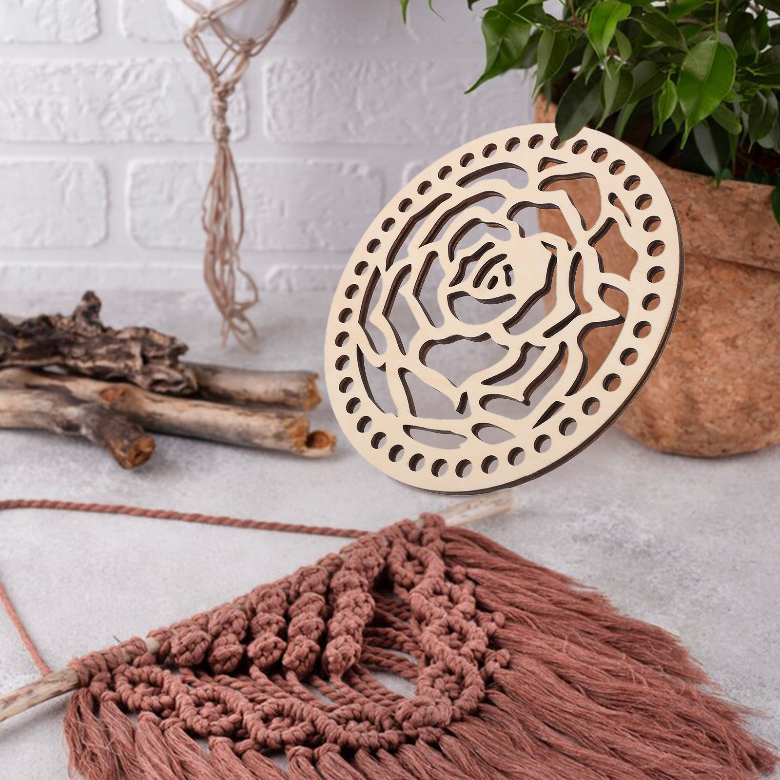 2Pcs 14Cm Round Wooden Embroid – Embroidery Floss recenzja i cena