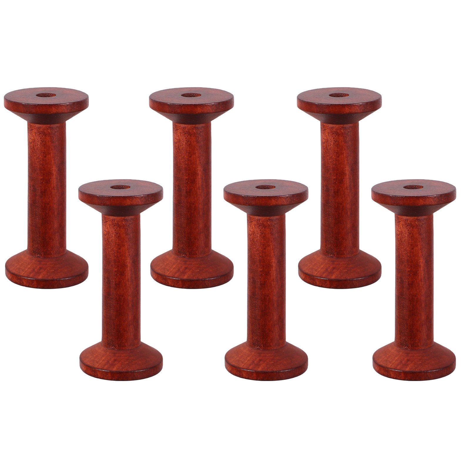 6Pcs Wooden Empty Spools for C – Embroidery Yarn recenzja i cena
