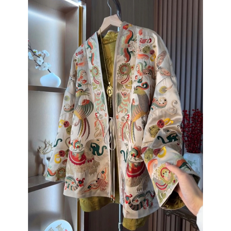 New Chinese Style Kimono Cardi – Embroidery A recenzja i cena