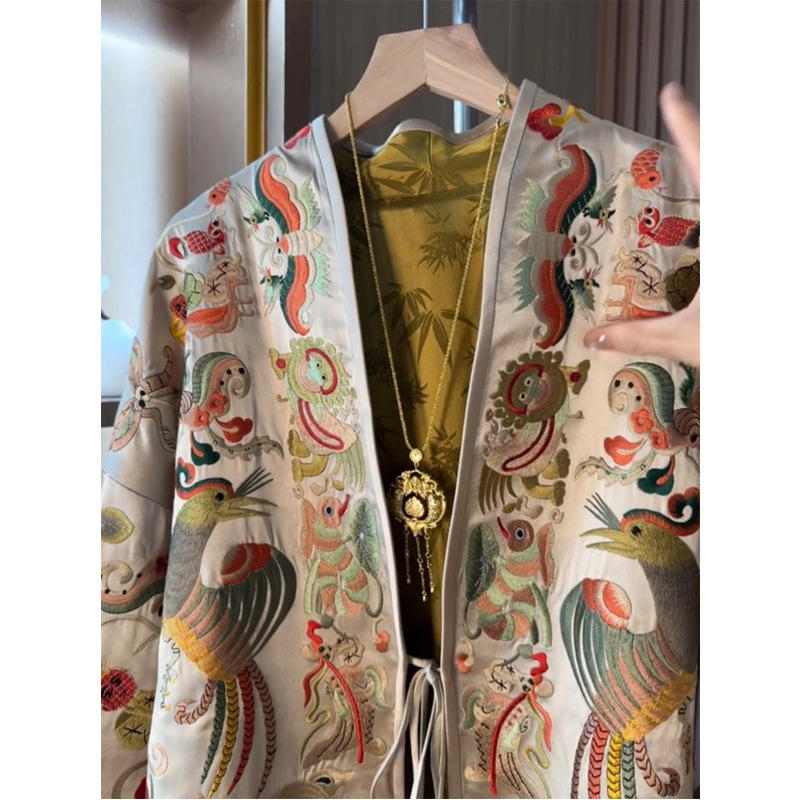 New Chinese Style Kimono Cardi – Embroidery A recenzja i cena