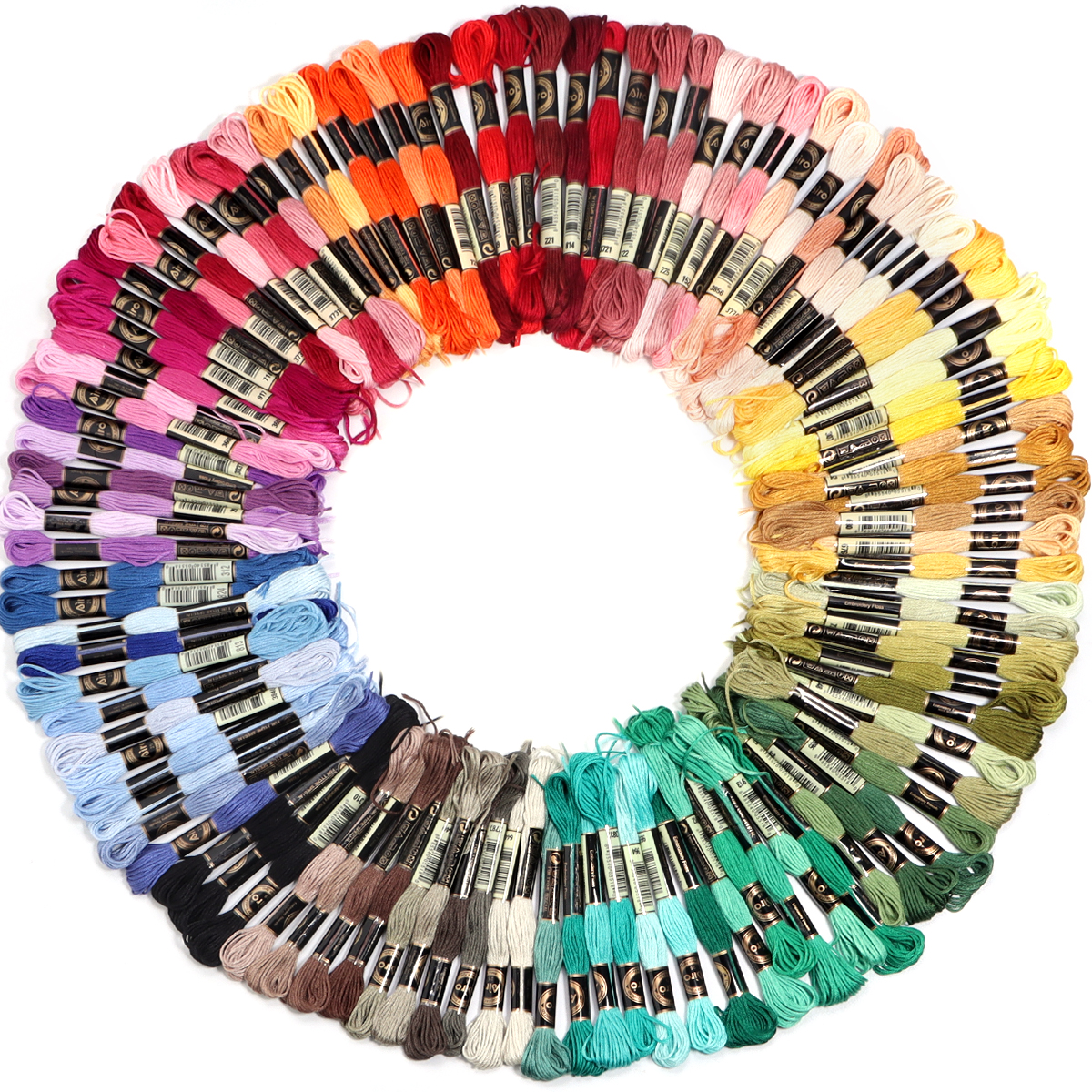 6Pcs/Lot Multicolor Polyester  – Embroidery Floss recenzja i cena
